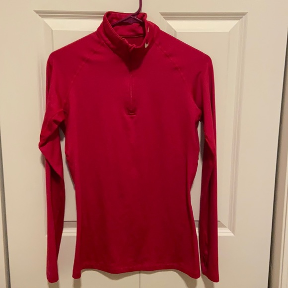 Nike Pro Combat Dri-Fit 3/4 zip - Picture 1 of 1
